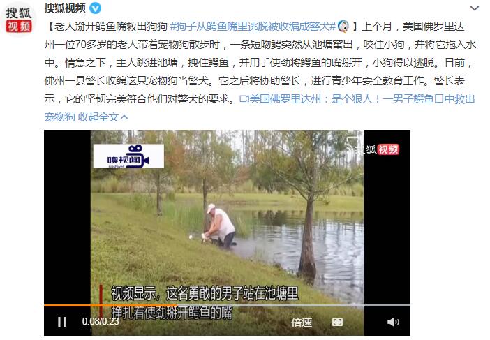 佛州一男子开头的新闻：佛州男子沙雕新闻又多又劲爆